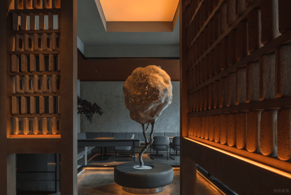 深圳羅湖中華花園簡約風格休閑酒吧裝修案例藝術雕塑陳設 深圳羅湖中華花園簡約風格休閑酒吧裝修案例藝術雕塑陳設