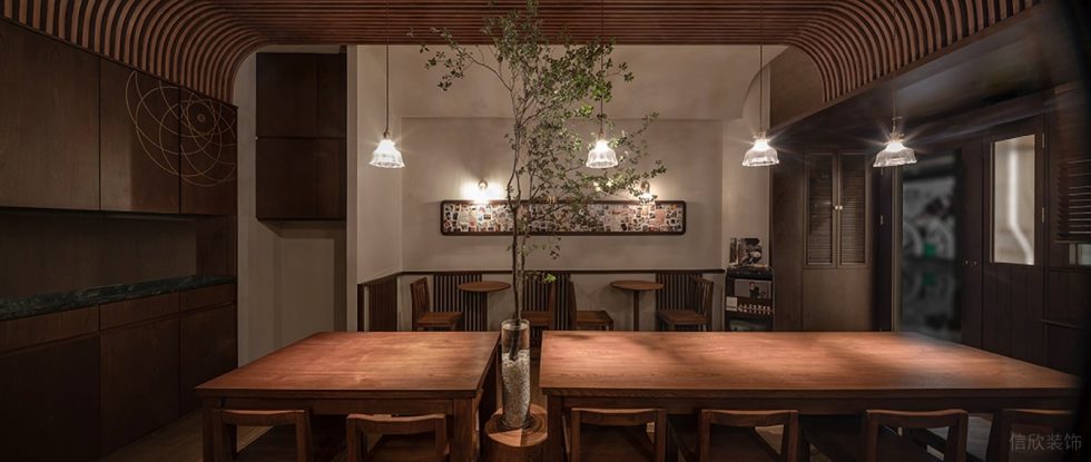 深圳南山港灣麗都深木色復(fù)古風(fēng)糖水店裝修案例綠植裝飾 深圳南山港灣麗都深木色復(fù)古風(fēng)糖水店裝修案例綠植裝飾