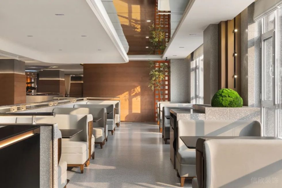 深圳南山海昌大廈現代風格川菜館裝修案例卡座 深圳南山海昌大廈現代風格川菜館裝修案例卡座