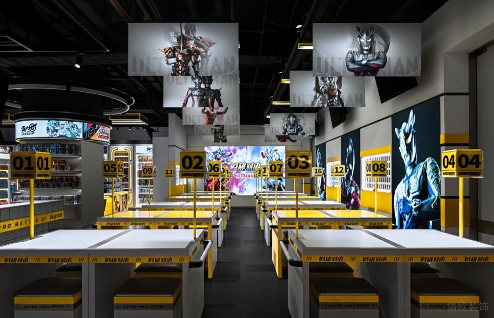 深圳市寶安區沙井現代風卡游旗艦店裝修設計交流區 深圳市寶安區沙井現代風卡游旗艦店裝修設計交流區