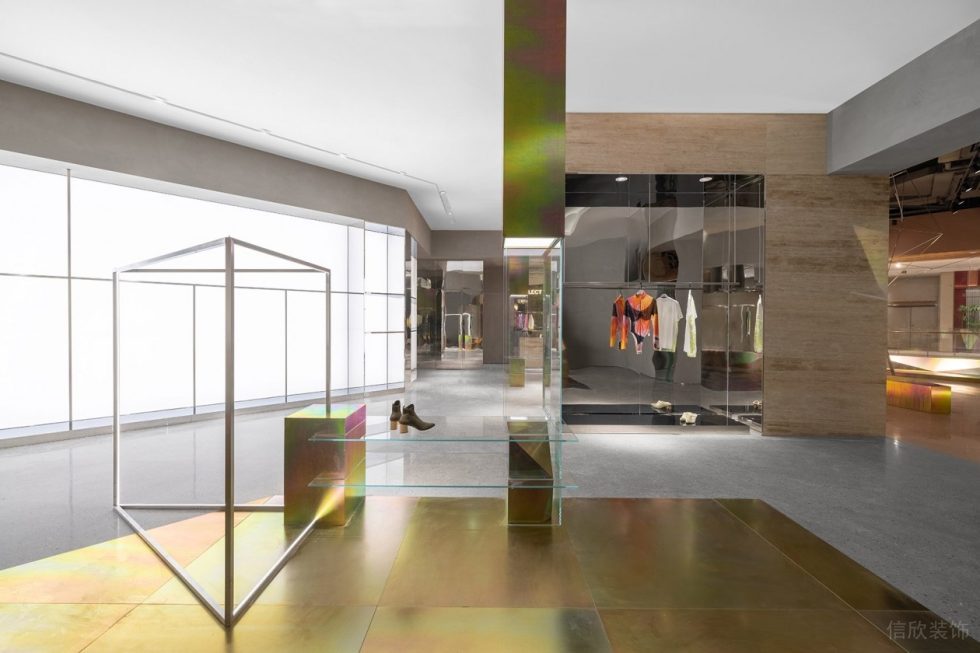 深圳市龍崗區龍崗中心城x Select 服裝店買手店裝修設計金屬玻璃島臺 深圳市龍崗區龍崗中心城x Select 服裝店買手店裝修設計金屬玻璃島臺