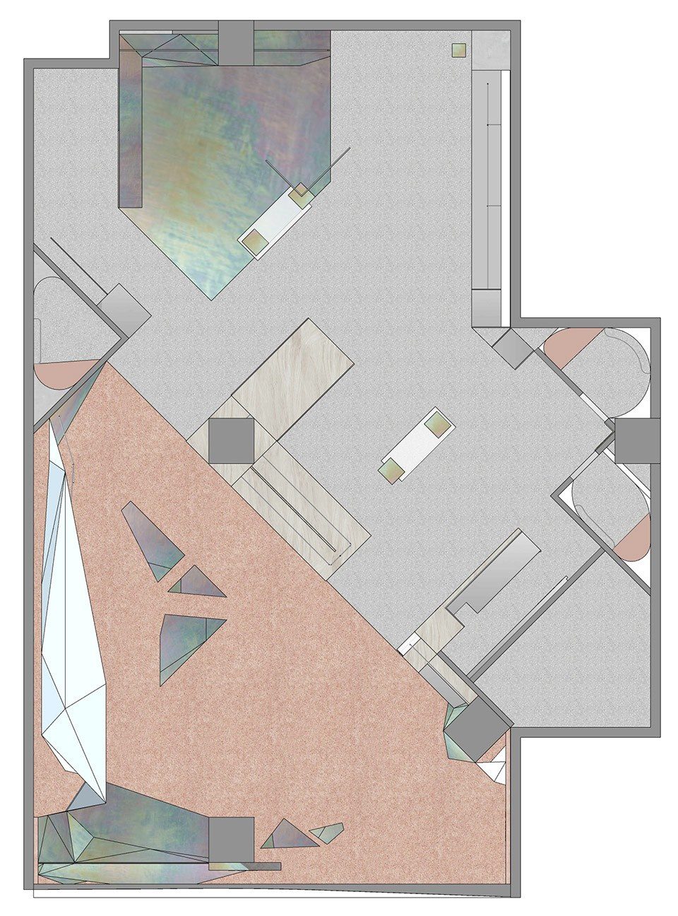 深圳市龍崗區龍崗中心城x Select 服裝店買手店裝修設計平面圖 深圳市龍崗區龍崗中心城x Select 服裝店買手店裝修設計平面圖