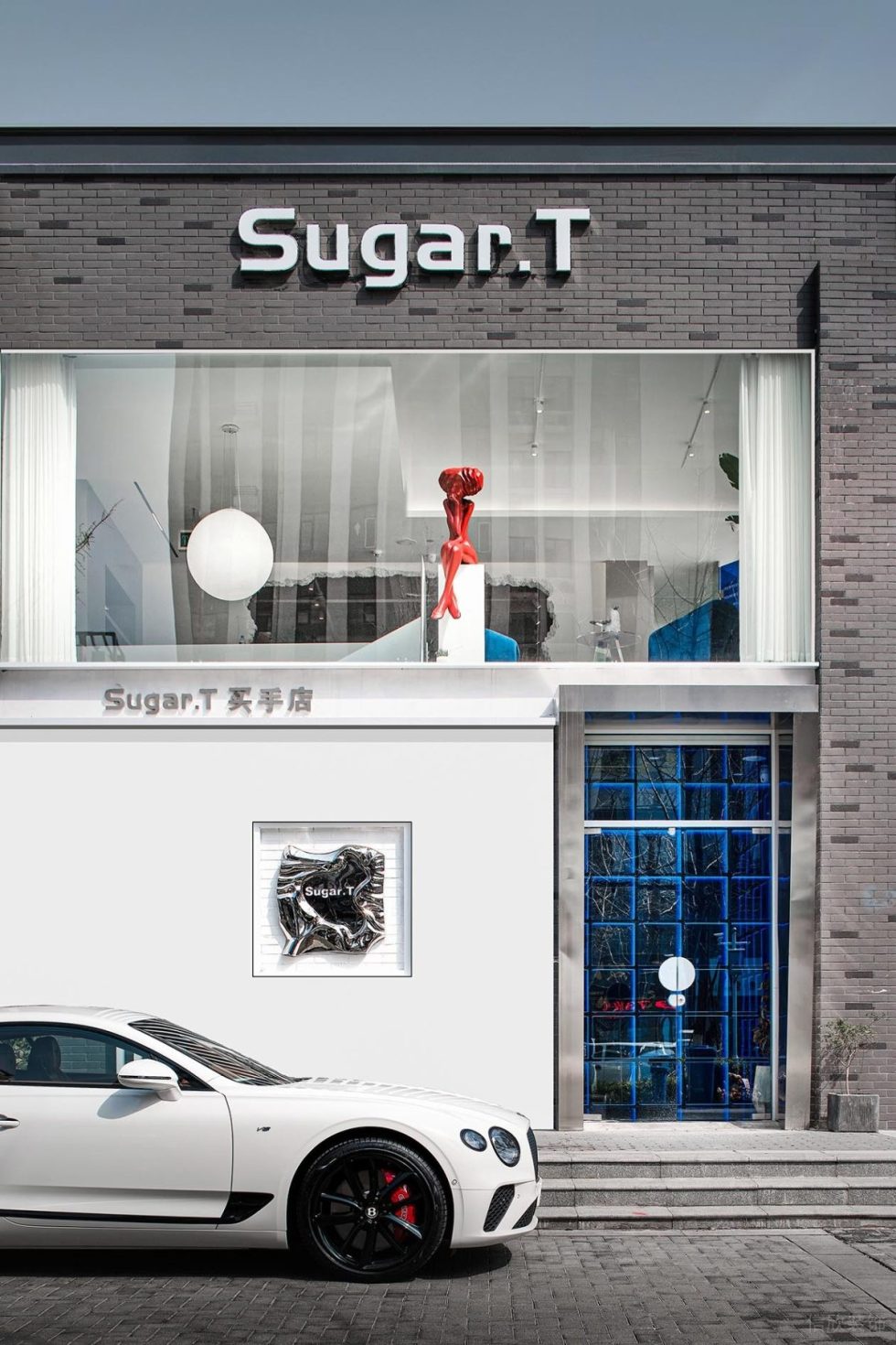 深圳市南山區(qū)后海現(xiàn)代風(fēng)sugar.t 買手店裝修設(shè)計(jì)外立面