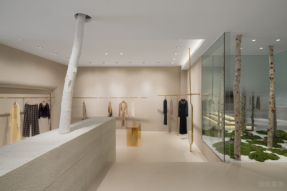 深圳市南山區華僑城現代風 Kerr 可兒家服裝店裝修設計室內綠植景觀 深圳市南山區華僑城現代風 Kerr 可兒家服裝店裝修設計室內綠植景觀