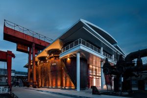 深圳市南山中心城現(xiàn)代風(fēng)“老廠房”751時(shí)尚買手店裝修設(shè)計(jì)外立面2