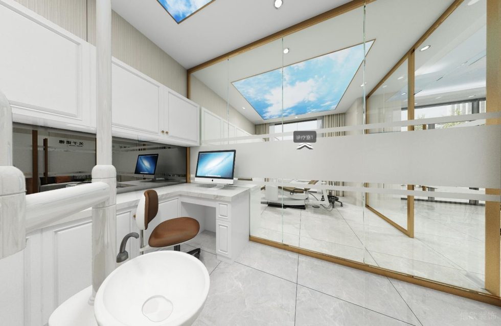 深圳南山科技園訊美科技廣場諾德口腔牙科診所設(shè)計(jì)裝修診療室裝修效果圖 深圳南山科技園訊美科技廣場諾德口腔牙科診所設(shè)計(jì)裝修診療室裝修效果圖