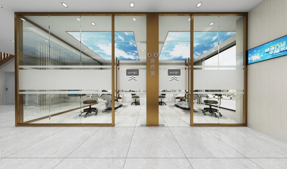 深圳南山科技園訊美科技廣場諾德口腔牙科診所設(shè)計(jì)裝修診療室外觀 深圳南山科技園訊美科技廣場諾德口腔牙科診所設(shè)計(jì)裝修診療室外觀
