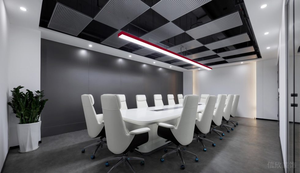 深圳龍華壹成環智中心1500平方米現代簡約風格辦公室裝修案例會議室 深圳龍華壹成環智中心1500平方米現代簡約風格辦公室裝修案例會議室