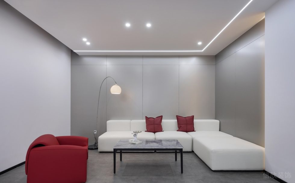 深圳龍華壹成環智中心1500平方米現代簡約風格辦公室裝修案例接待室 深圳龍華壹成環智中心1500平方米現代簡約風格辦公室裝修案例接待室