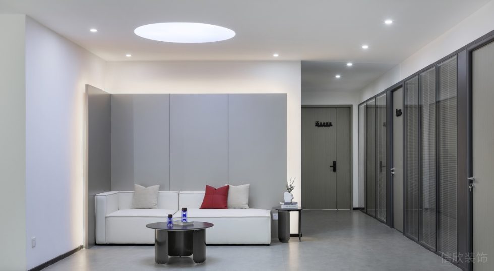 深圳龍華壹成環智中心1500平方米現代簡約風格辦公室裝修案例休息等候區 深圳龍華壹成環智中心1500平方米現代簡約風格辦公室裝修案例休息等候區