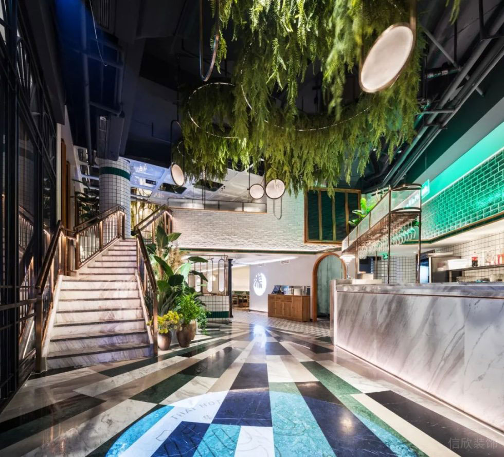 深圳南山方大城北歐輕奢風(fēng)海鮮火鍋餐廳裝修案例大堂 深圳南山方大城北歐輕奢風(fēng)海鮮火鍋餐廳裝修案例大堂