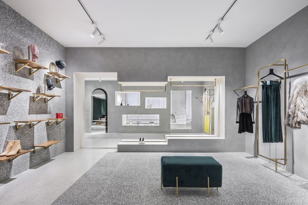 深圳市寶安中心城o.t.s時(shí)尚買手店店鋪裝修設(shè)計(jì)奢侈品展廳