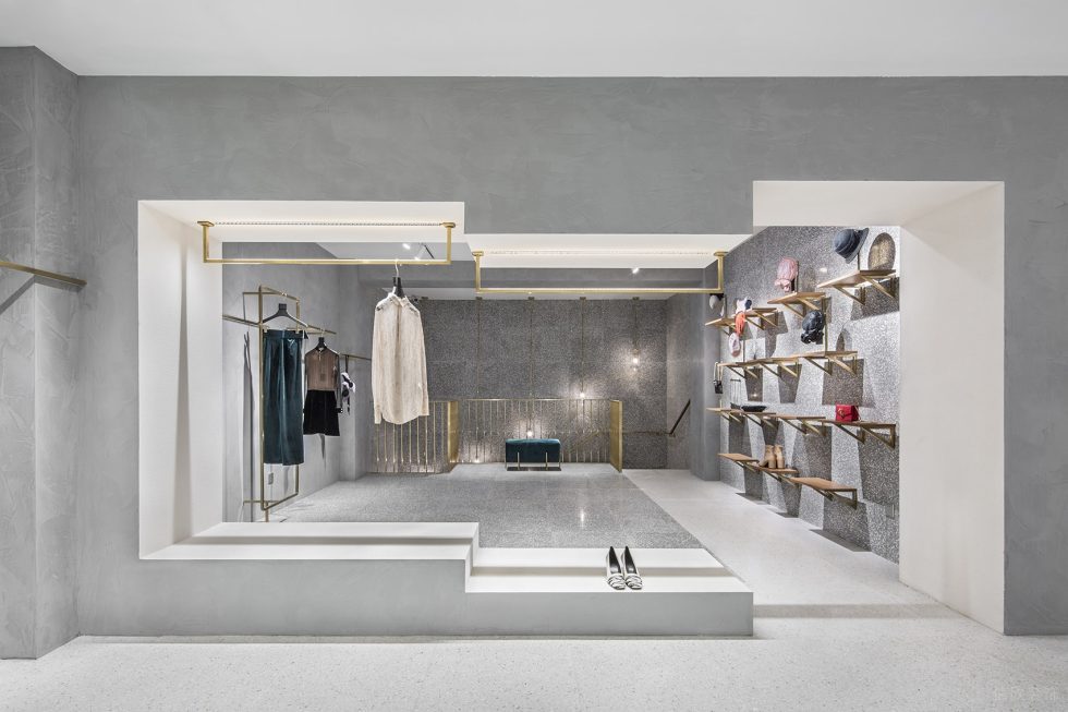 深圳市寶安中心城o.t.s時(shí)尚買手店店鋪裝修設(shè)計(jì)新品展示區(qū)