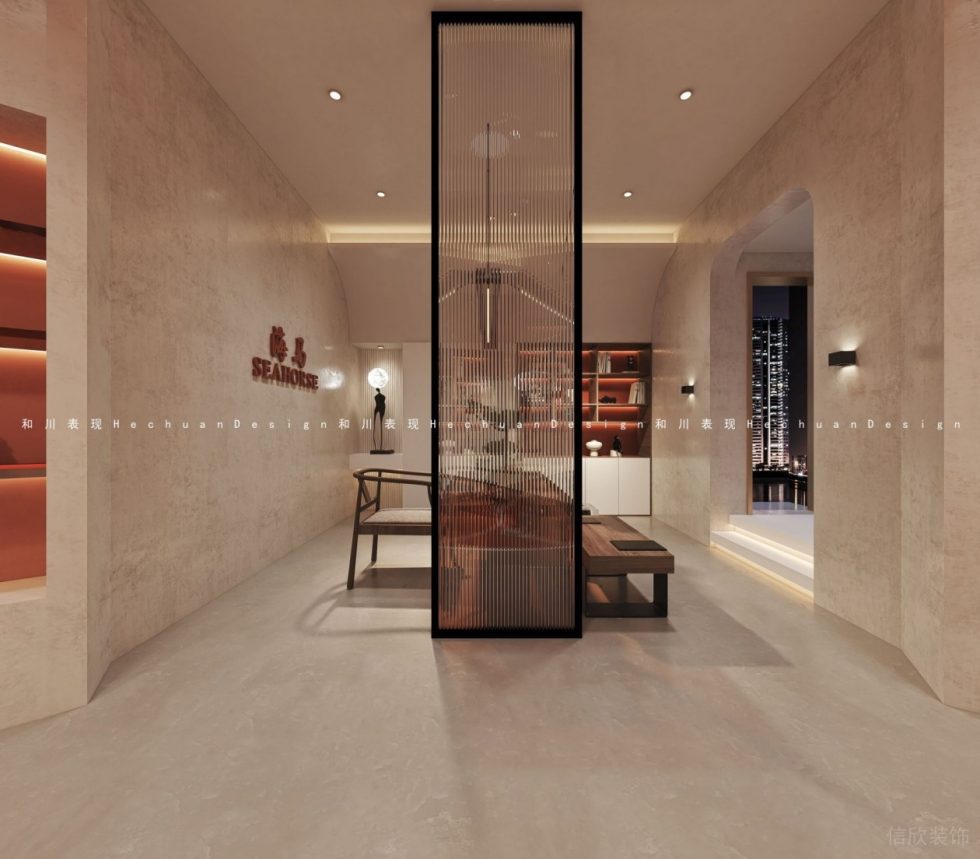 深圳市龍崗區(qū)布吉現(xiàn)代輕奢風(fēng)奢侈品店裝修設(shè)計品茶區(qū)