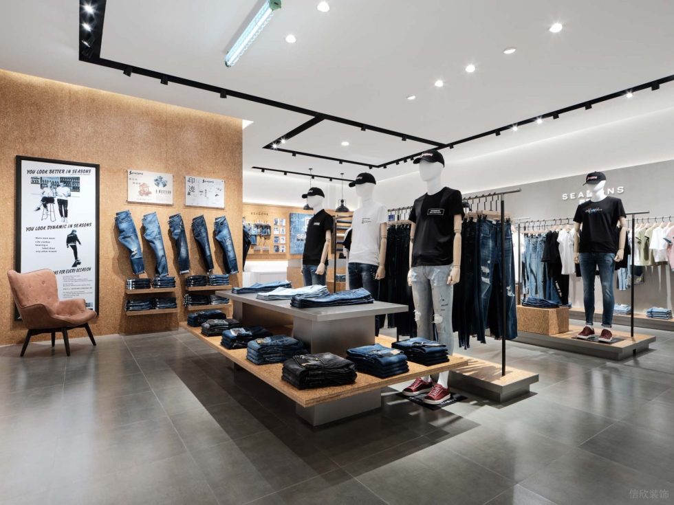 深圳市龍崗區(qū)坪地現(xiàn)代風(fēng)潮牌四季牛仔店鋪服裝展臺(tái)和展架 深圳市龍崗區(qū)坪地現(xiàn)代風(fēng)潮牌四季牛仔店鋪服裝展臺(tái)和展架