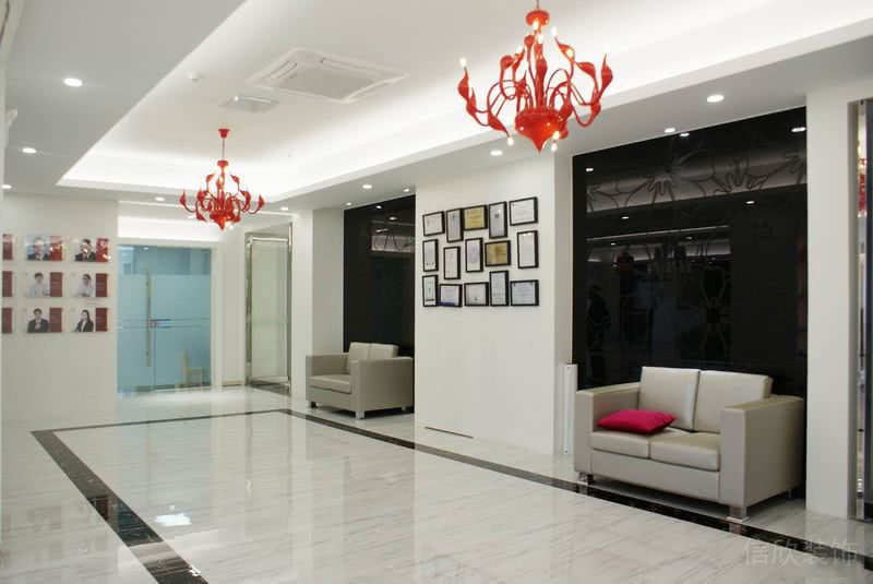 昆明薇思口腔牙科診所候診等候區(qū)裝修設(shè)計