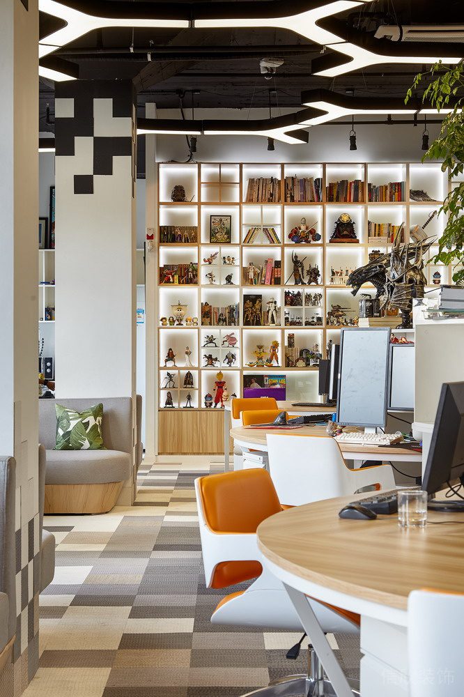 深圳寶安廣興源互聯網創意園600平方米北歐田園風公司裝修案例綜合辦公廳原木色裝飾展示柜 深圳寶安廣興源互聯網創意園600平方米北歐田園風公司裝修案例綜合辦公廳原木色裝飾展示柜