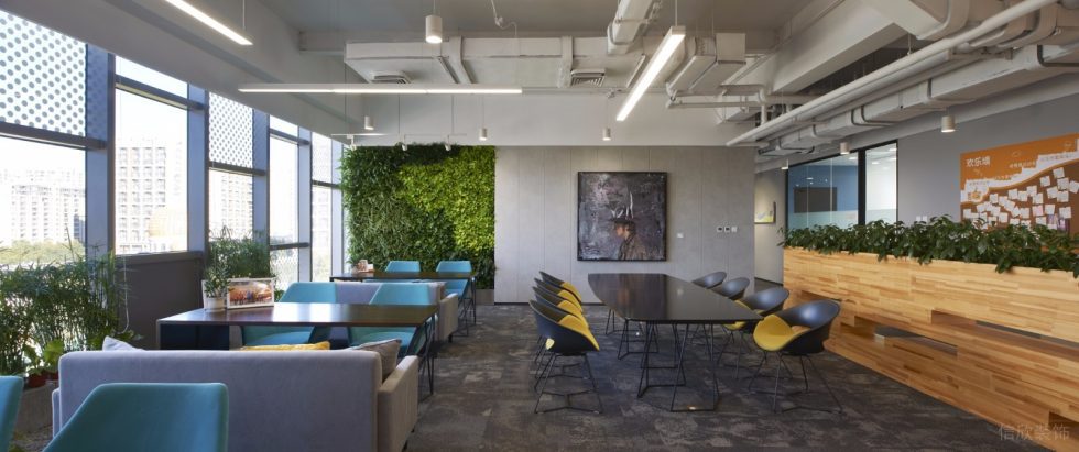 深圳福田大百匯廣場3500平方米工業主義現代風辦公室裝修案例員工餐廳 深圳福田大百匯廣場3500平方米工業主義現代風辦公室裝修案例員工餐廳