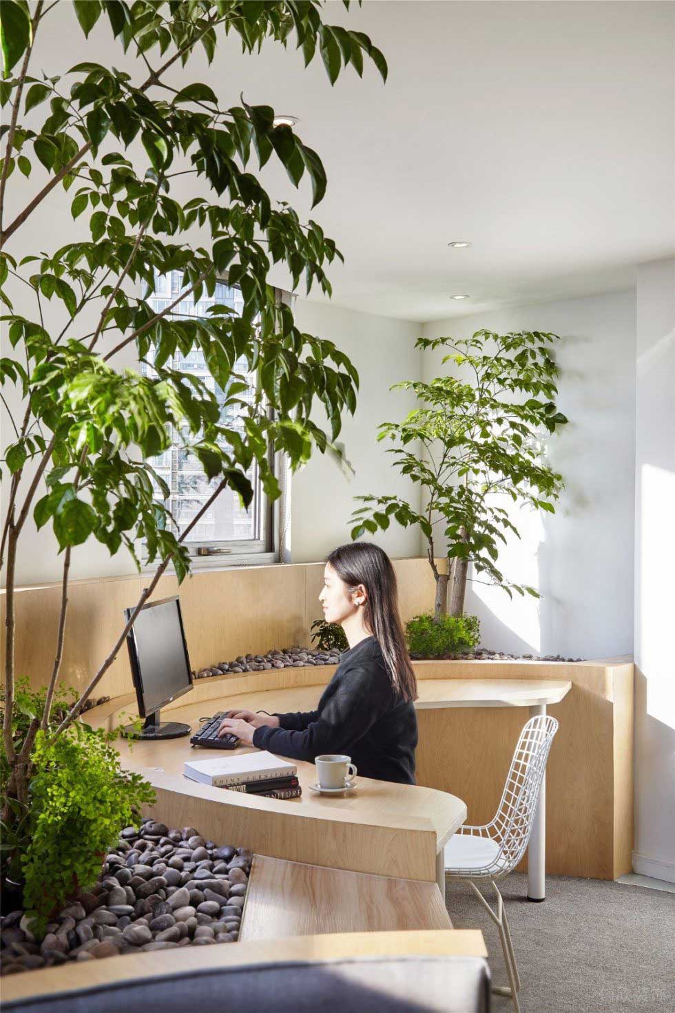 深圳龍崗紅盒子創意園90平方米北歐田園風小型辦公室裝修案例辦公區 深圳龍崗紅盒子創意園90平方米北歐田園風小型辦公室裝修案例辦公區