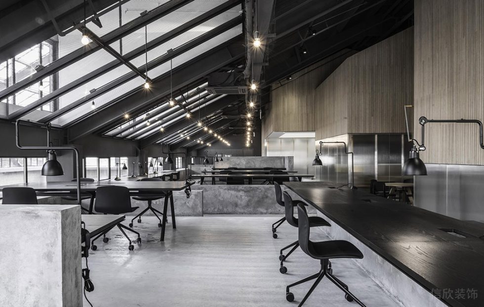 深圳龍崗深澳國際文化產業園800平方米工業主義簡約風辦公室裝修案例綜合辦公廳 深圳龍崗深澳國際文化產業園800平方米工業主義簡約風辦公室裝修案例綜合辦公廳