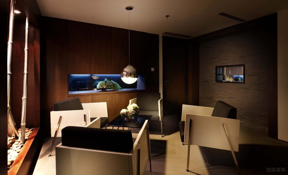 深圳羅湖百仕達大廈800平方米簡約新中式風格辦公室裝修案例會客室 深圳羅湖百仕達大廈800平方米簡約新中式風格辦公室裝修案例會客室