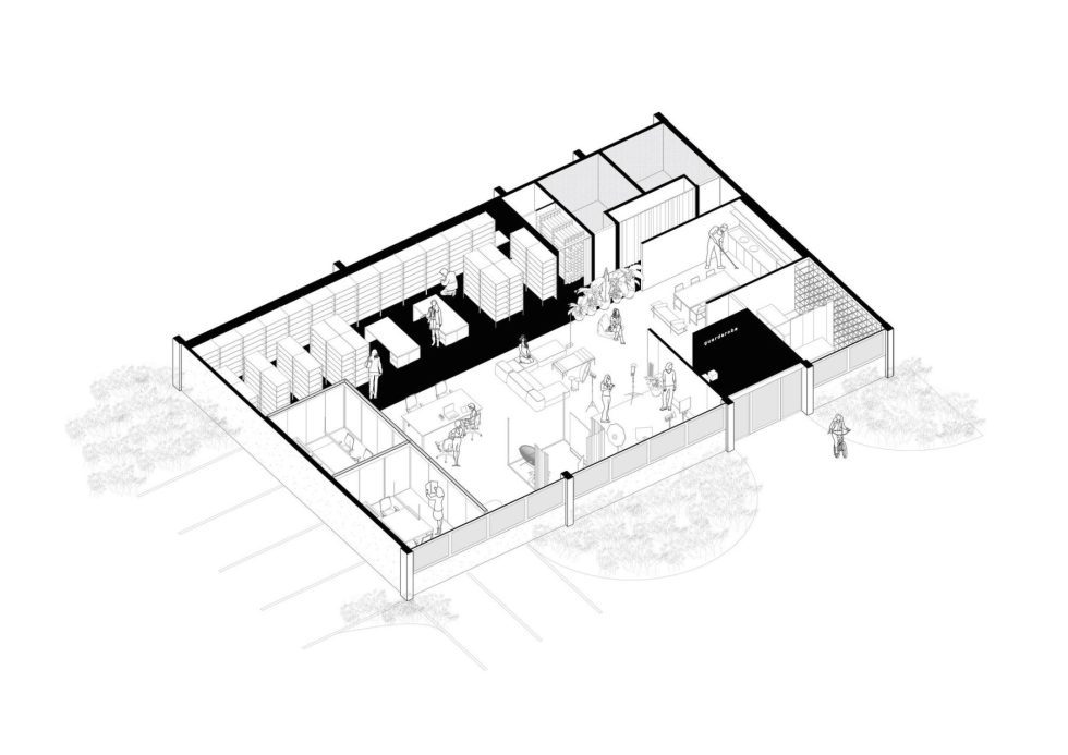 深圳羅湖區(qū)金光華廣場(chǎng)辦公室裝修 空間布局