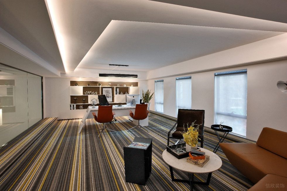 深圳羅湖物資控股置地大廈900平方米現代主義時尚風loft辦公室裝修案例經理辦公室 深圳羅湖物資控股置地大廈900平方米現代主義時尚風loft辦公室裝修案例經理辦公室