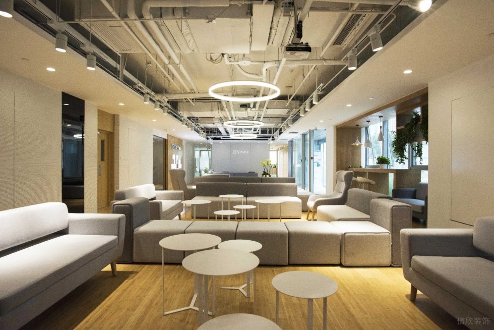 深圳南山陽光粵海大廈2800平方米現代主義自然風辦公室裝修案例休息接待廳 深圳南山陽光粵海大廈2800平方米現代主義自然風辦公室裝修案例休息接待廳