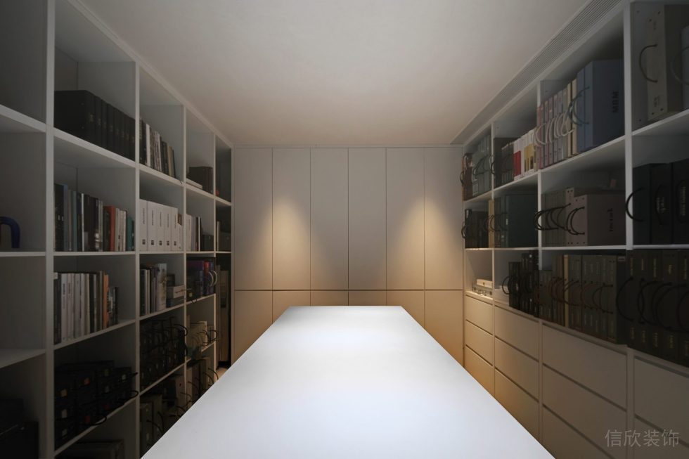 京基濱河時(shí)代大廈現(xiàn)代簡約風(fēng)辦公室裝修案例 物料間