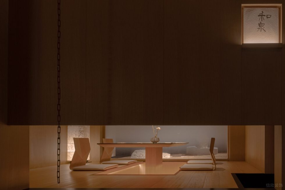 深圳福田經(jīng)典日式餐廳經(jīng)典包廂桌椅裝修設(shè)計