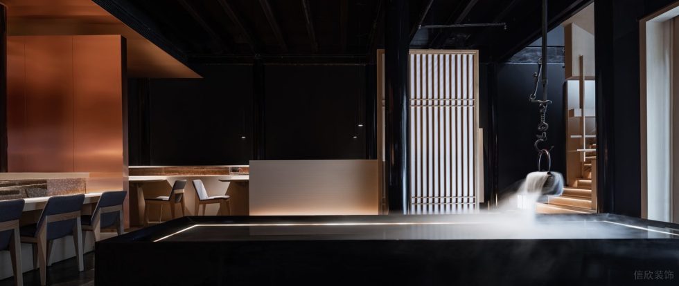 深圳龍華日式禪意餐廳原木壽司包間設(shè)計(jì)裝修