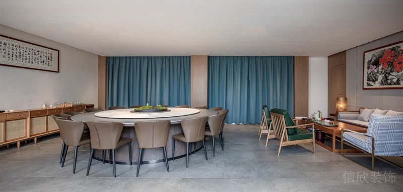 深圳南山卓越前海壹號寫字樓現(xiàn)代簡約原木風格裝修設(shè)計方案 會客區(qū)