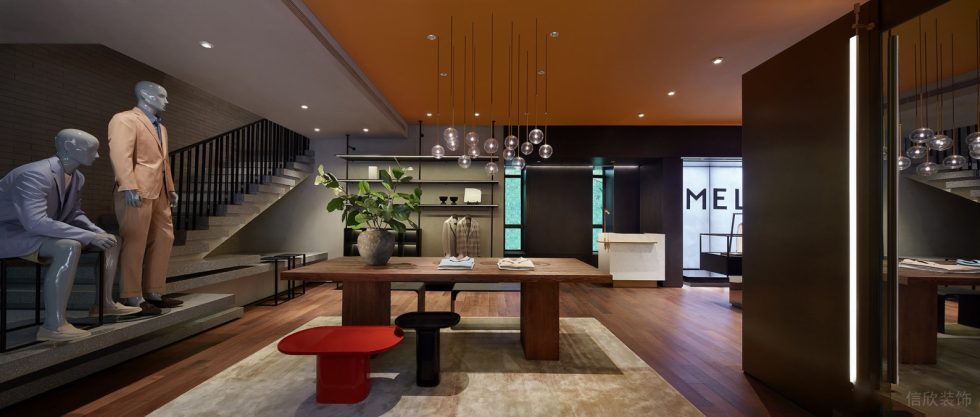 深圳市寶安區石巖smelix仕覓男裝高定店裝修設計-實木輕奢大廳 深圳市寶安區石巖smelix仕覓男裝高定店裝修設計-實木輕奢大廳