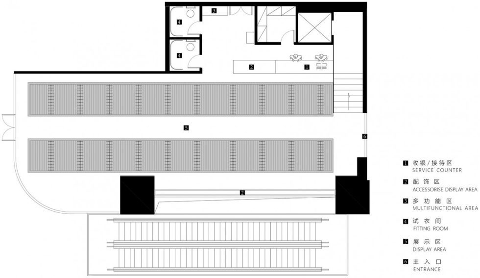 深圳市寶安區(qū)西鄉(xiāng)買手店wfc概念店裝修設(shè)計-平面圖 深圳市寶安區(qū)西鄉(xiāng)買手店wfc概念店裝修設(shè)計-平面圖
