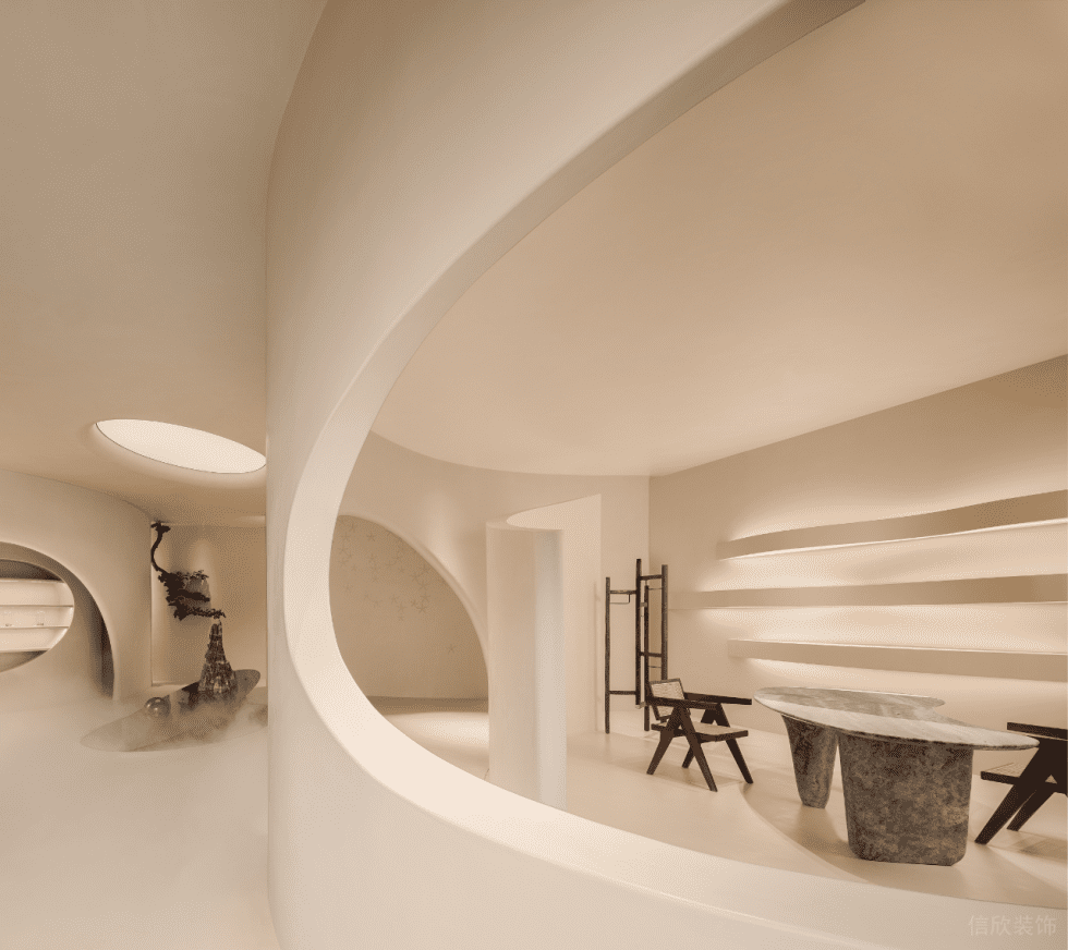 深圳市福田區(qū)八卦嶺現(xiàn)代風(fēng)零售空間裝修設(shè)計-橢圓半開放隔墻 深圳市福田區(qū)八卦嶺現(xiàn)代風(fēng)零售空間裝修設(shè)計-橢圓半開放隔墻