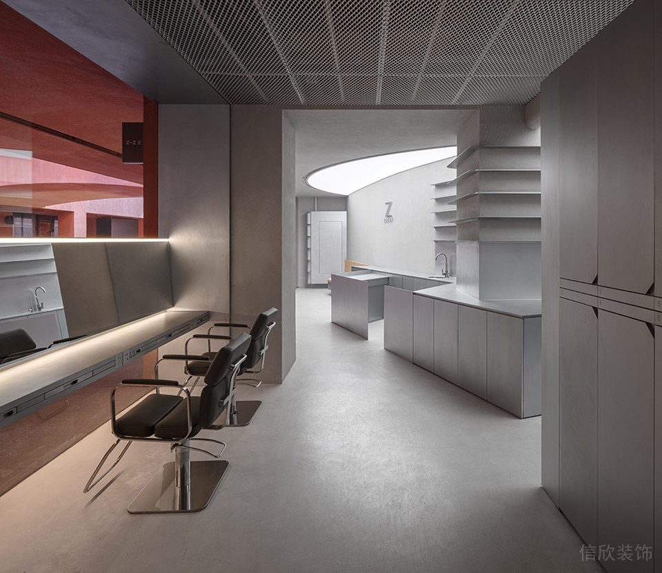 深圳市福田區筆架山z Zest美發沙龍裝修設計效果圖-美發造型區二 深圳市福田區筆架山z Zest美發沙龍裝修設計效果圖-美發造型區二