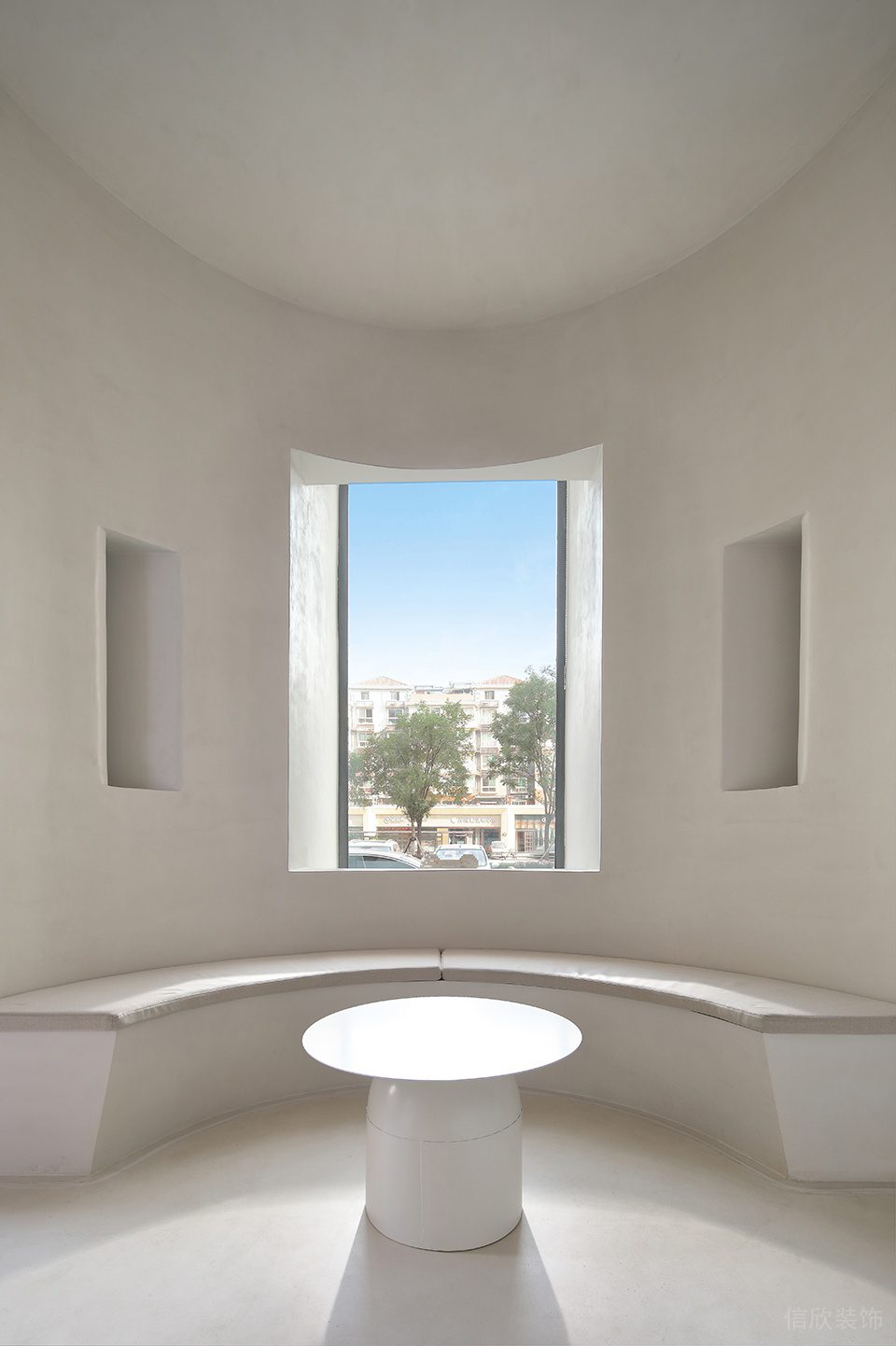 深圳市福田區車公廟現代風abear Beauty愛小熊醫療美容裝修設計效果圖-白色卡座接待區 深圳市福田區車公廟現代風abear Beauty愛小熊醫療美容裝修設計效果圖-白色卡座接待區