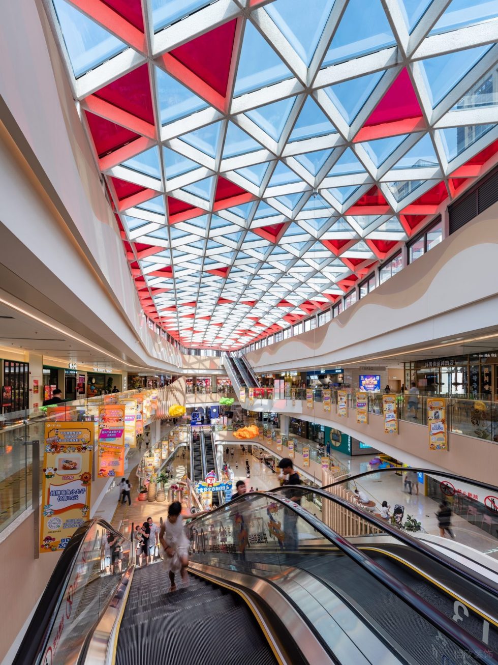 深圳市福田區蓮花商業綜合體裝修設計實景效果圖-透明頂面 深圳市福田區蓮花商業綜合體裝修設計實景效果圖-透明頂面