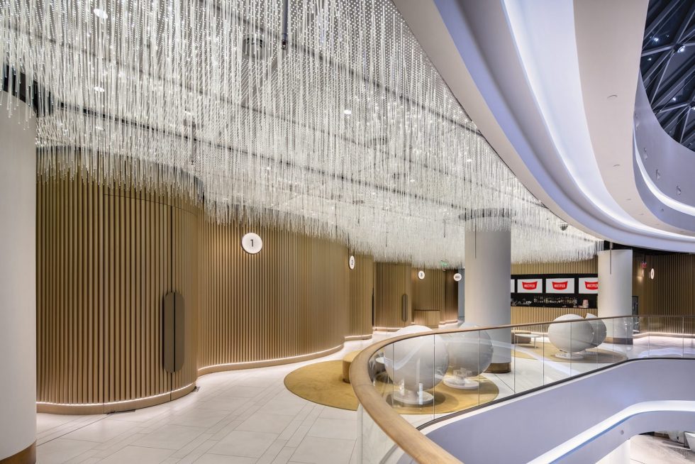 深圳市福田區(qū)梅林大型商業(yè)綜合體裝修設(shè)計(jì)效果圖-三層水晶吊燈 深圳市福田區(qū)梅林大型商業(yè)綜合體裝修設(shè)計(jì)效果圖三層水晶吊燈