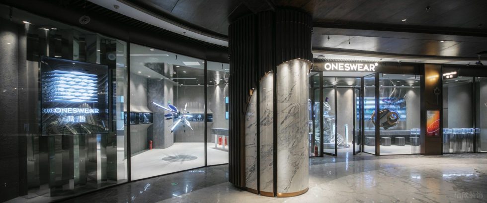 深圳市羅湖區蔡屋圍現代風買手店體驗店裝修設計-門頭外觀 深圳市羅湖區蔡屋圍現代風買手店體驗店裝修設計-門頭外觀