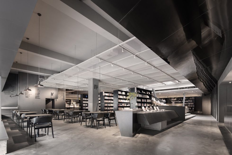 深圳市羅湖區(qū)翠竹止間麓山南現(xiàn)代風(fēng)書店裝修設(shè)計(jì)實(shí)景圖-大廳概覽 深圳市羅湖區(qū)翠竹止間麓山南現(xiàn)代風(fēng)書店裝修設(shè)計(jì)實(shí)景圖-大廳概覽