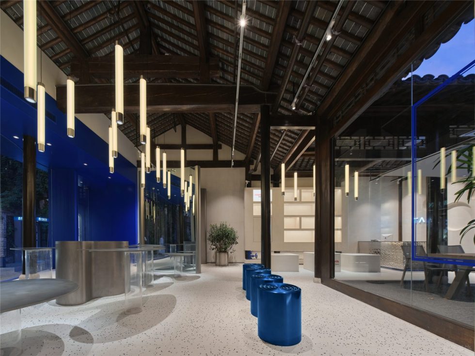 深圳市南山區后海taic工藝品店裝修設計實景圖-新中式風復古大廳二 深圳市南山區后海taic工藝品店裝修設計實景圖-新中式風復古大廳二