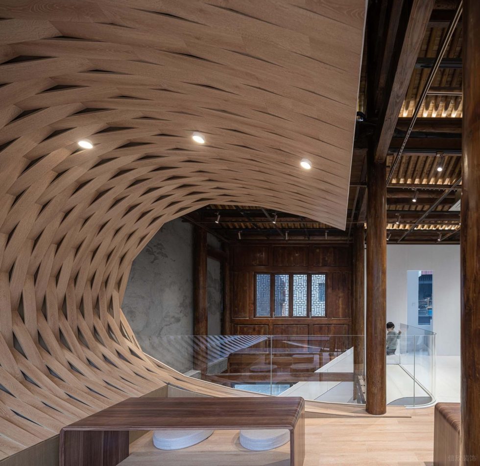 深圳市南山區華僑城工藝品店裝修設計-古茶道茶歇區 深圳市南山區華僑城工藝品店裝修設計-古茶道茶歇區