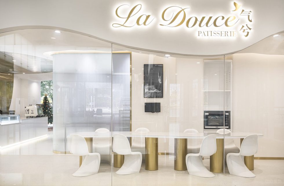 深圳市南山區科技園現代風烘培體驗店裝修設計效果圖-入口二 深圳市南山區科技園現代風烘培體驗店裝修設計效果圖-入口二