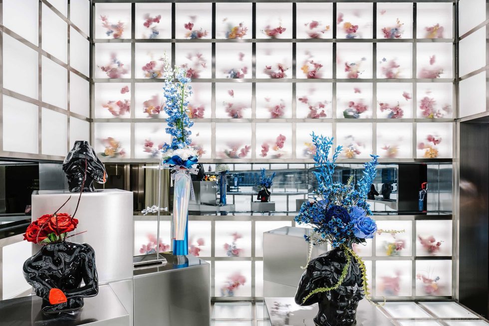 深圳市南山區南頭現代風dresscode花卉概念店裝修設計-高矮小展臺 深圳市南山區南頭現代風dresscode花卉概念店裝修設計-高矮小展臺