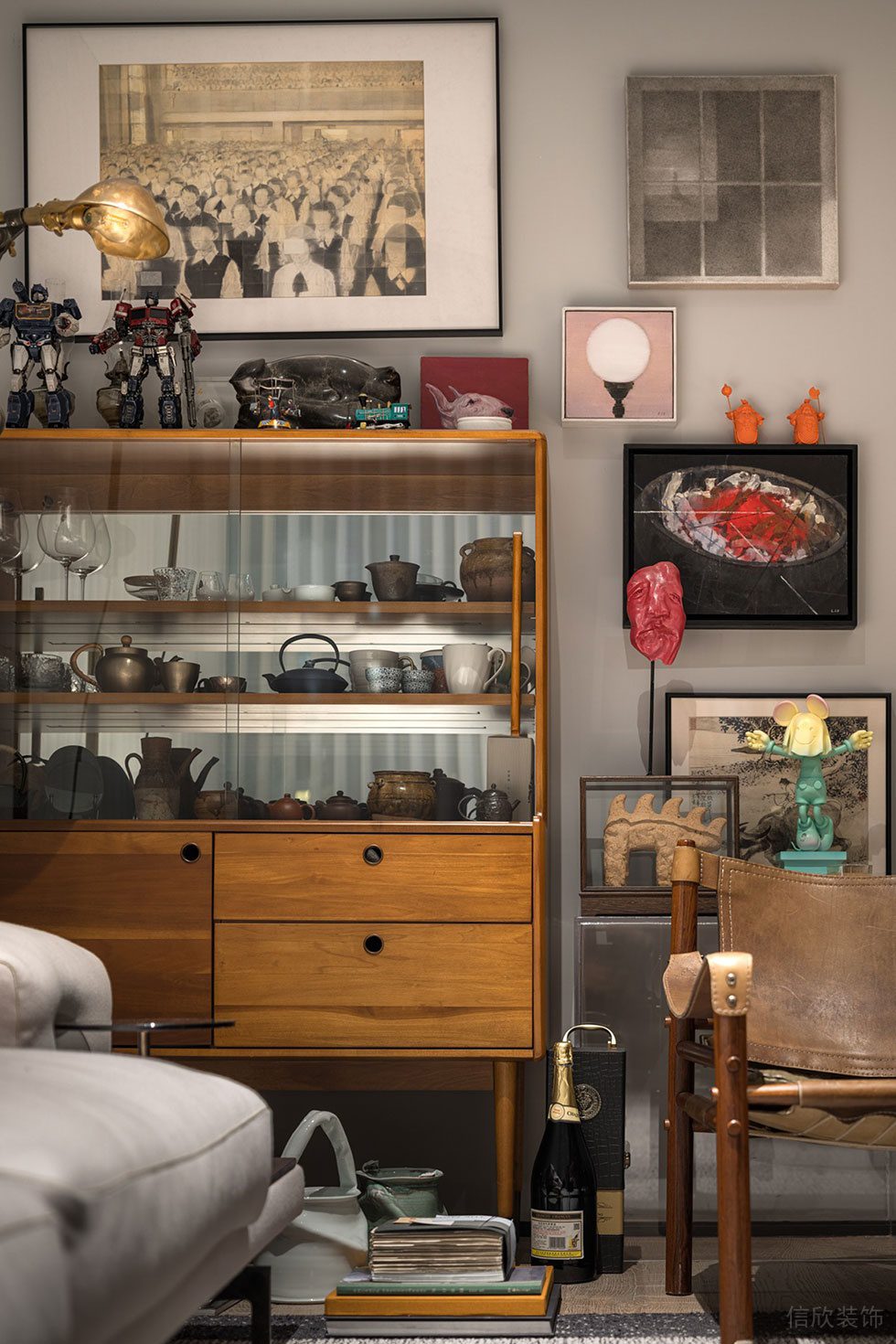 現(xiàn)代簡(jiǎn)約時(shí)尚風(fēng)格辦公室裝修設(shè)計(jì)方案 休息室局部細(xì)節(jié)