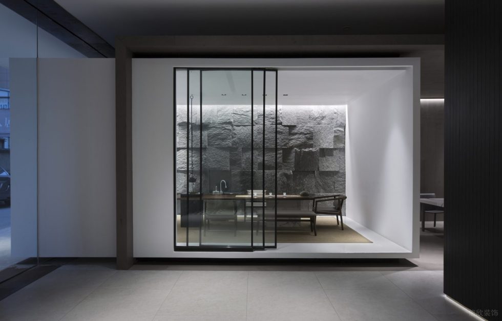 多元極簡風辦公室裝修設計灰白色茶室 多元極簡風辦公室裝修設計灰白色茶室