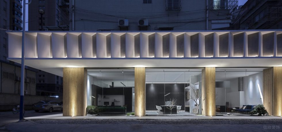 多元極簡風辦公室裝修設計白木色外立面 多元極簡風辦公室裝修設計白木色外立面