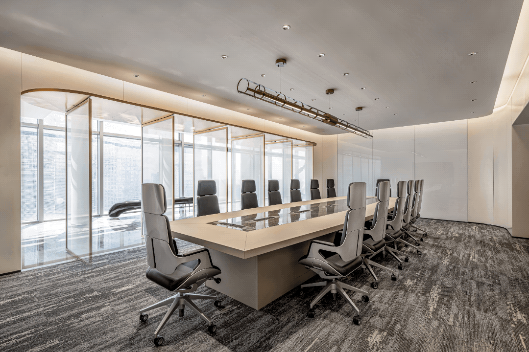 高級輕奢風(fēng)辦公室裝修方案 會議室