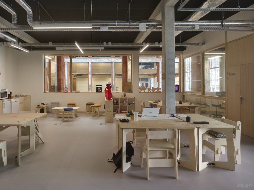 混搭風辦公室裝修案例 創意工作區